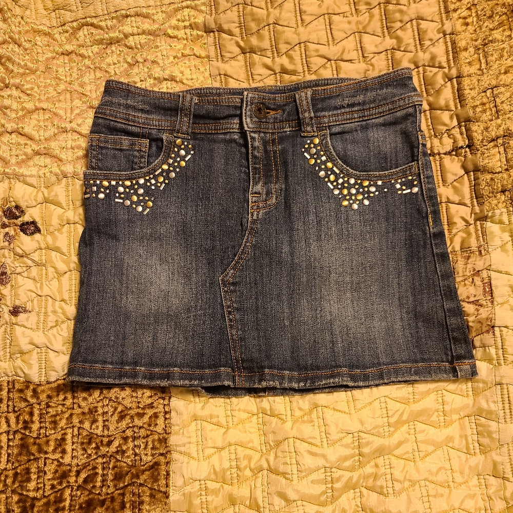 Roxy Kids Jean Skirt Size 10